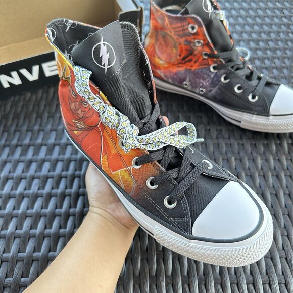 Converse DC x Chuck Taylor All Star High The Flash Men\'s Shoes 161390C Size 6 main image 7